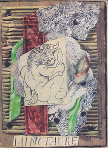 Picasso's Minotaure Collage - original