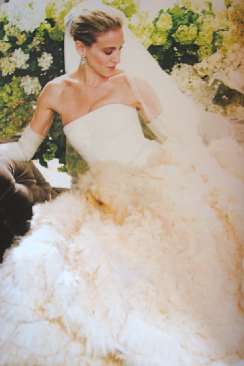 Sex and the city wedding dress designers