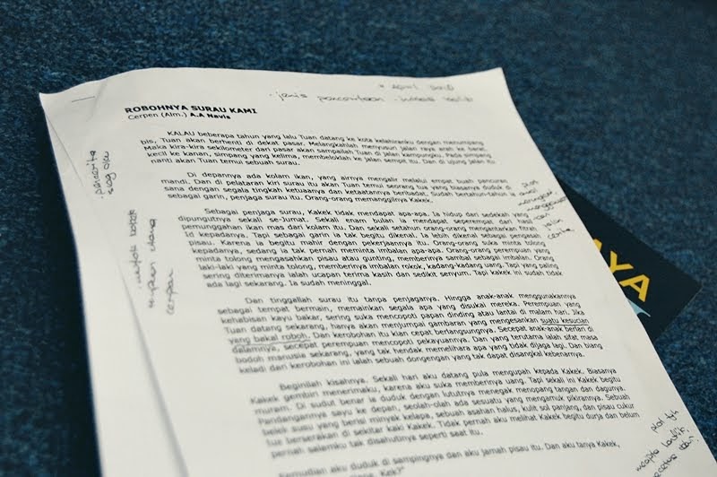 Contoh Cerpen Robohnya Surau Kami Contoh 43