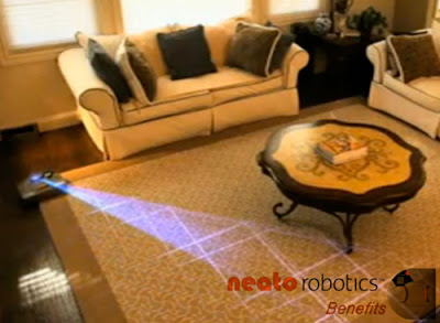 aspirateur robot laser programmable neato - NEATO XV-11: Robot Aspirateur Laser Programmable -