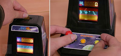 mini borne arcade tirelire - Tetris et Breakout: Mini Borne Arcade Tirelire -