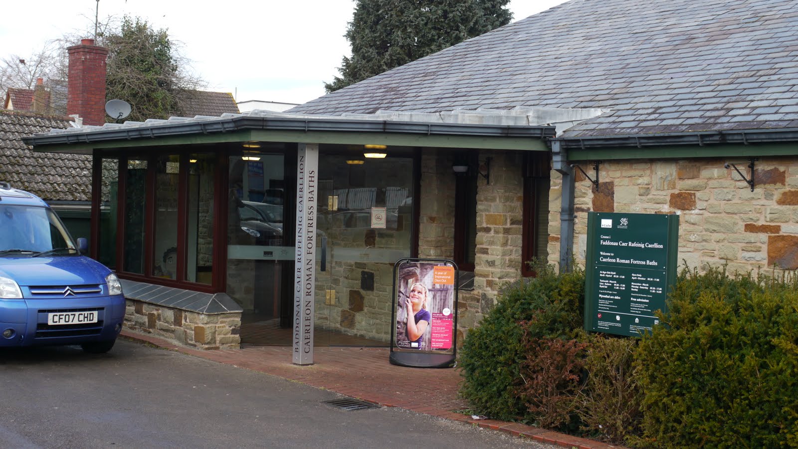 Caerleon Fortress Roman Baths Newport Wales - Britain All Over