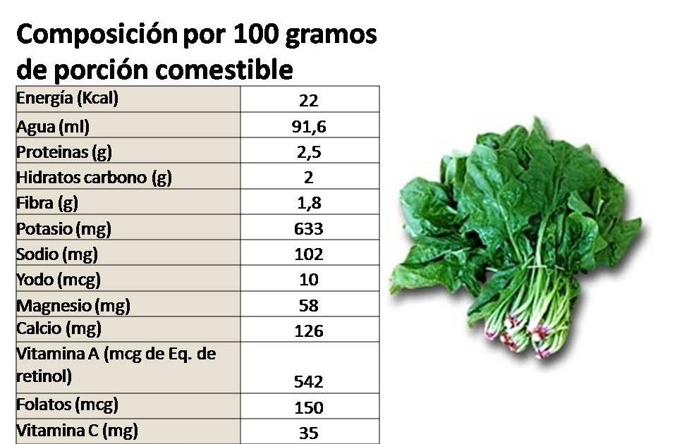 Las espinacas, un multicocktail antiOX Cocina detOX antiOX