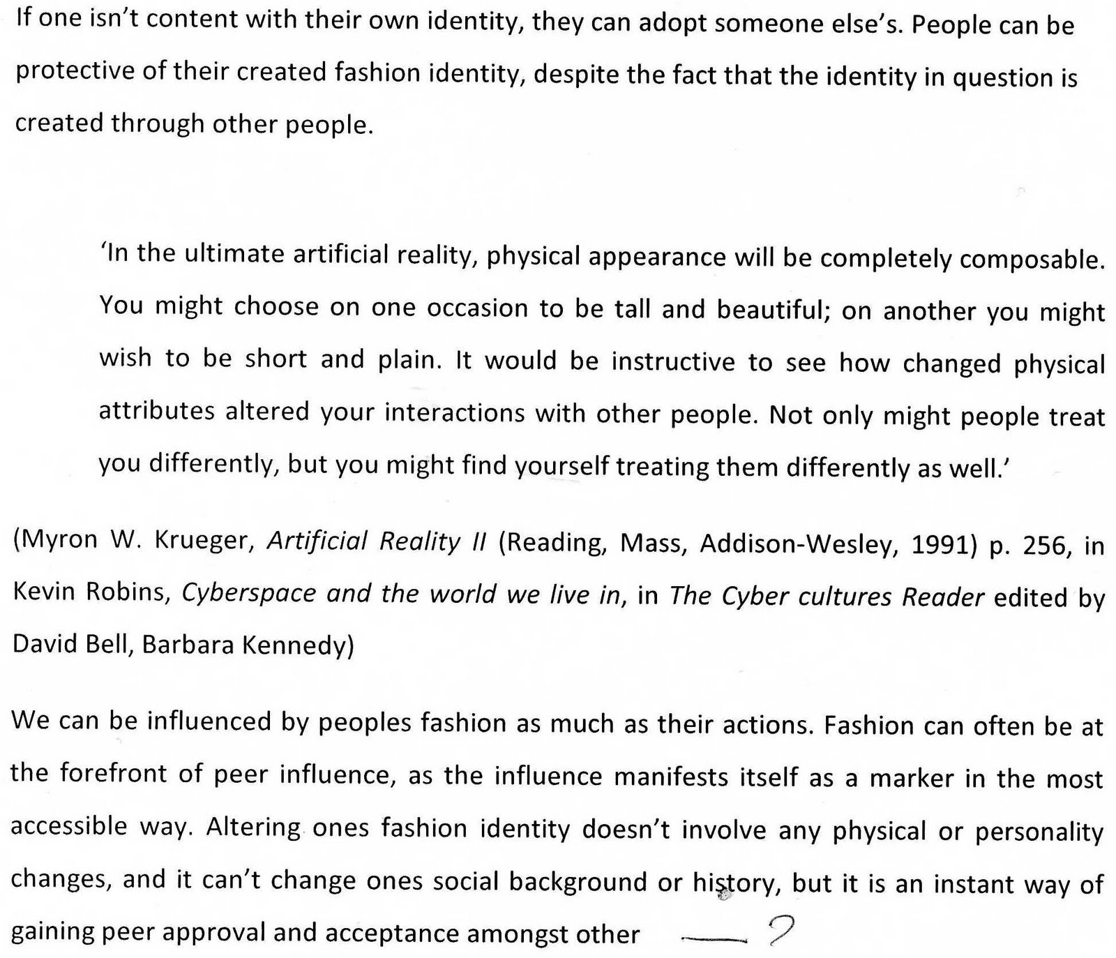 Contextual analysis essay