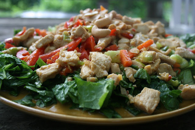 Recipe Shoebox: Warm Cashew Chicken Salad