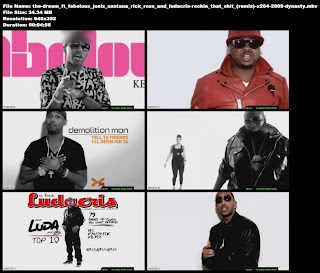 Dj Khaled Feat The Dream Fabolous Juelz Santana Rick Ross And Ludacris Rockin That Shit Remix 2009 B preview 0