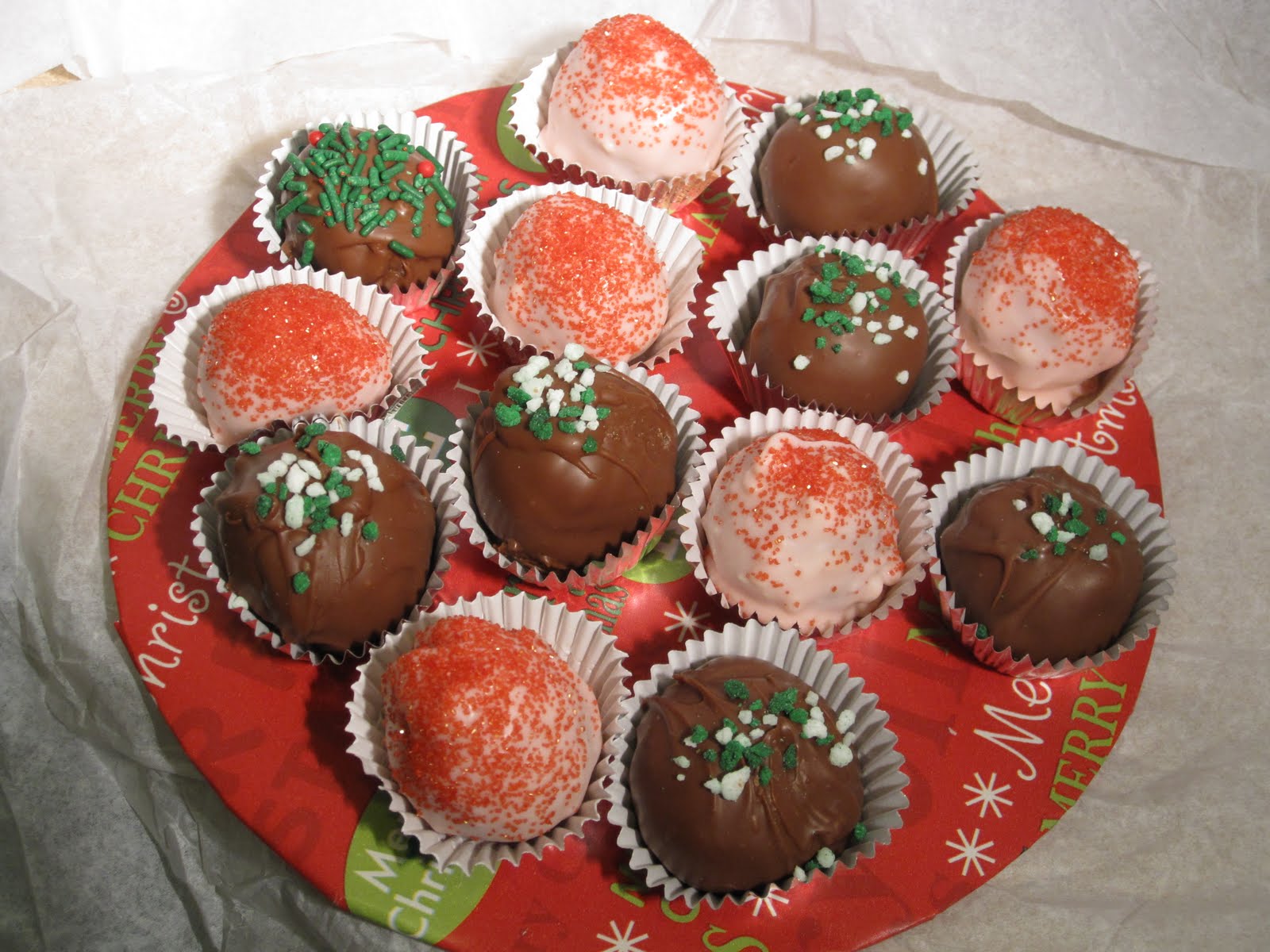 Christmas Cake Balls