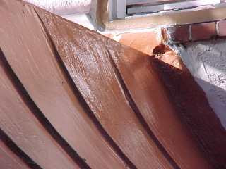 Application of copper liquid Roofdx copper