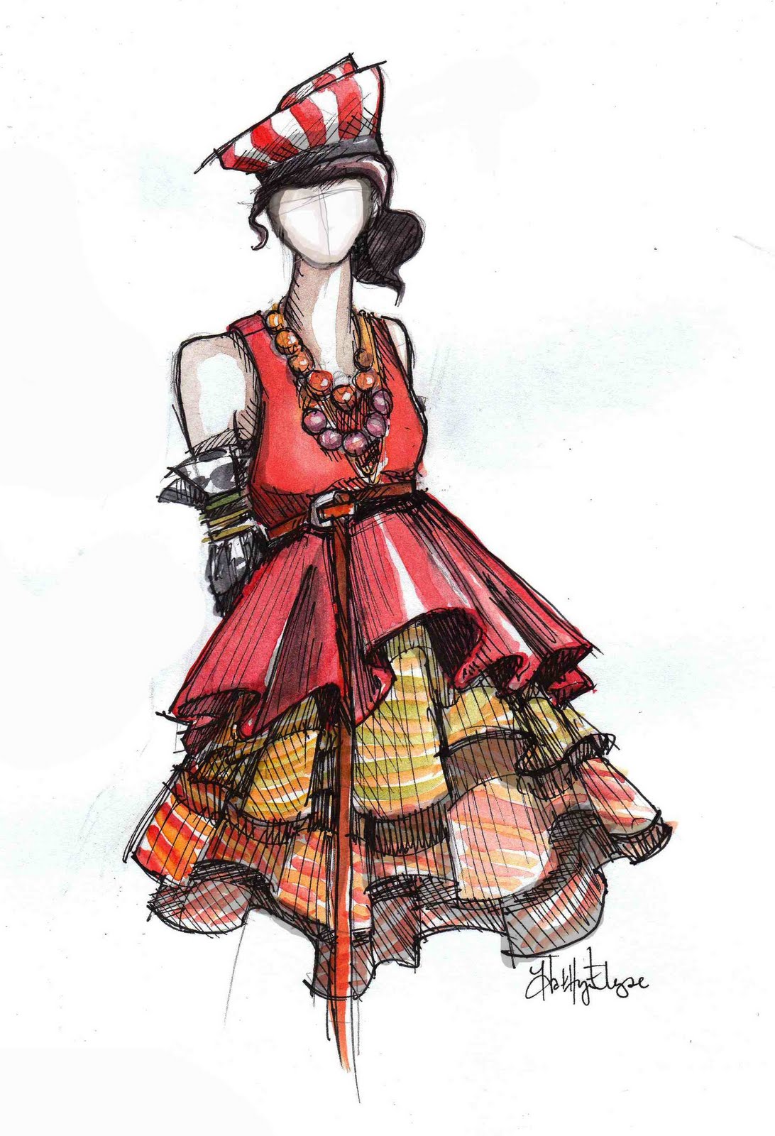 night owl news: fashion illustration