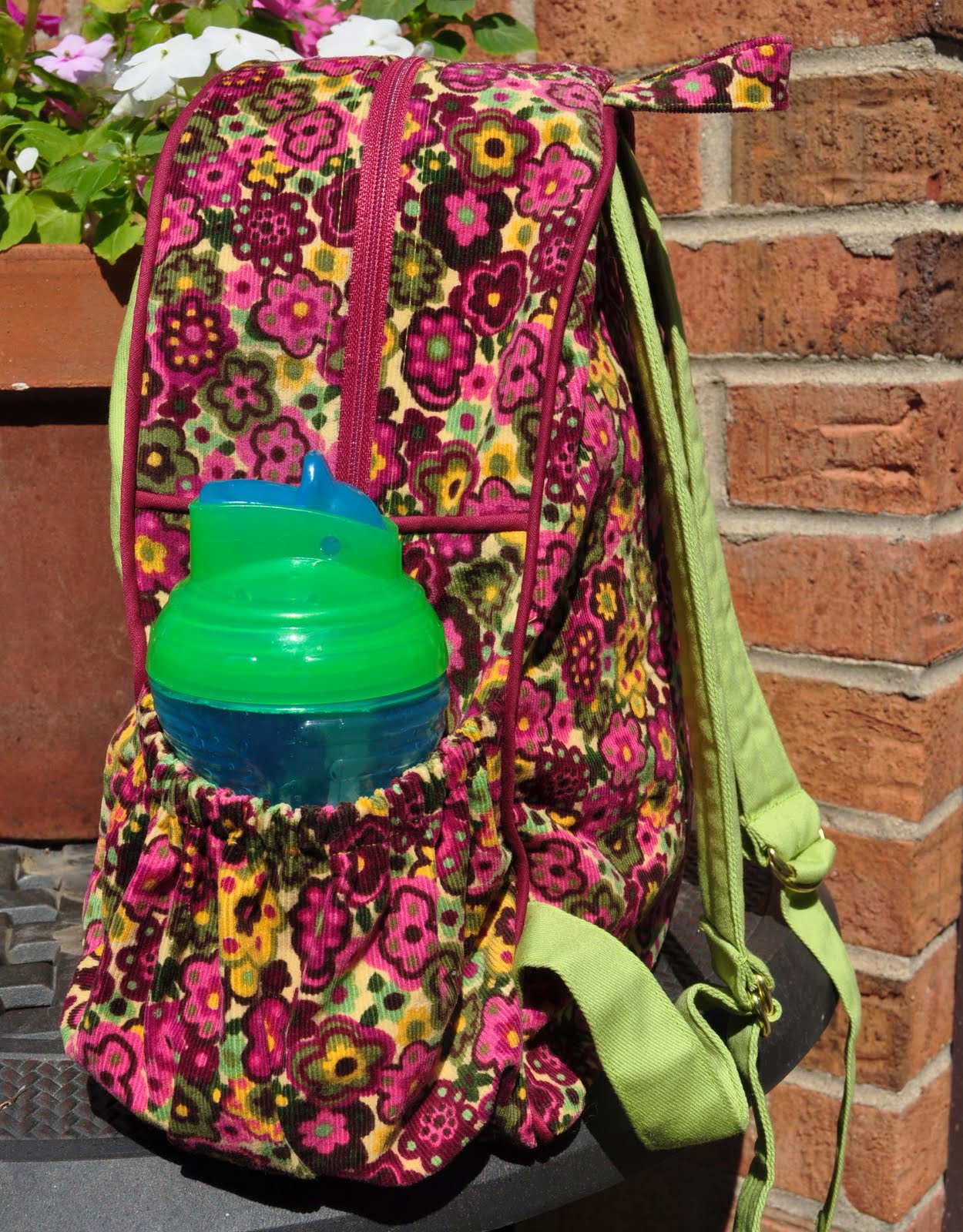 Darning Diva Toddler Backpack