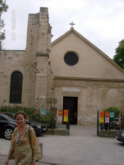 Marion e a igreja de Saint Julien le Pauvre