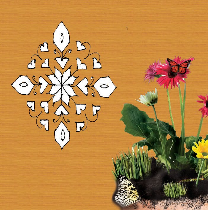 mungita muggu: 15 dots to 1 kolam