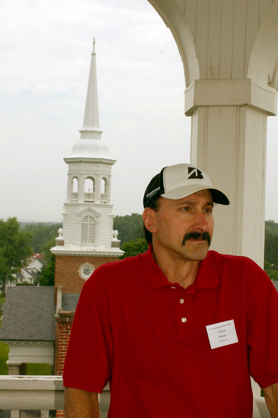 Hoofbeats and Cold Steel Visit to Gettysburg's Lutheran Seminary cupola