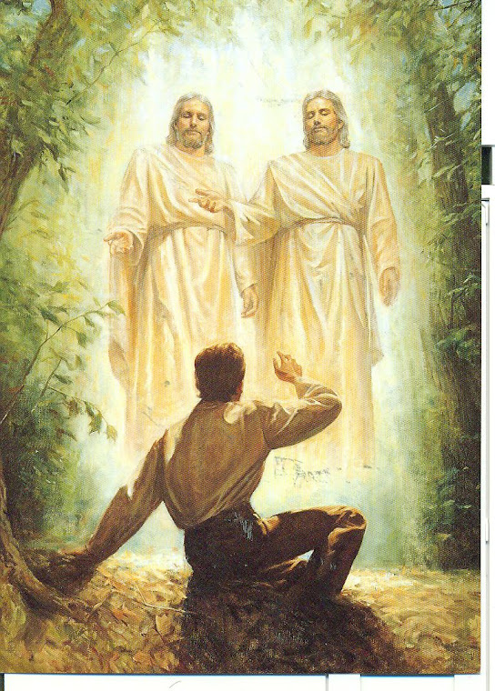THE FIRST VISION OF HEAVENLY FATHER AND JESUS CHRIST TO THE PROPHET JOSEPH SMITH IN 1820