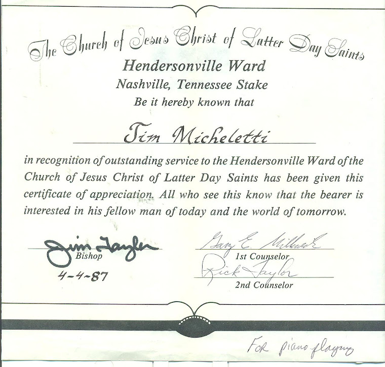 Hendersonville Ward Bishopric Says Thanks