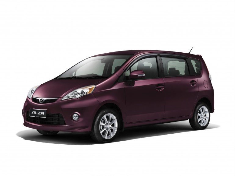 How Perodua Alza become after an accident  BEN9166