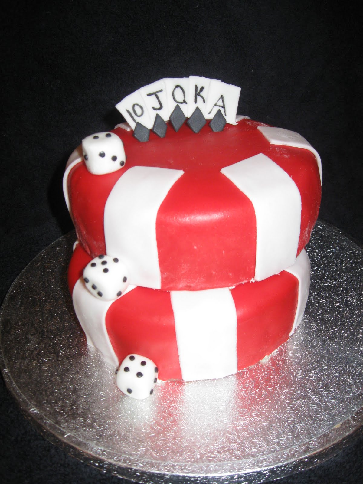 Then Theres Cake Poker Chip cake