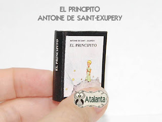 El Principito libro miniatura - minibook Petit Prince