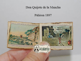 Don Quijote libro miniatura - minibook