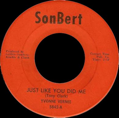 Soul Strutter Ns556 Yvonne Vernee 1964 Just Like You Did Me