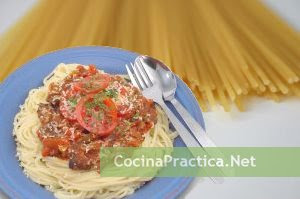 Receta fácil de espaguetis a la boloñesa