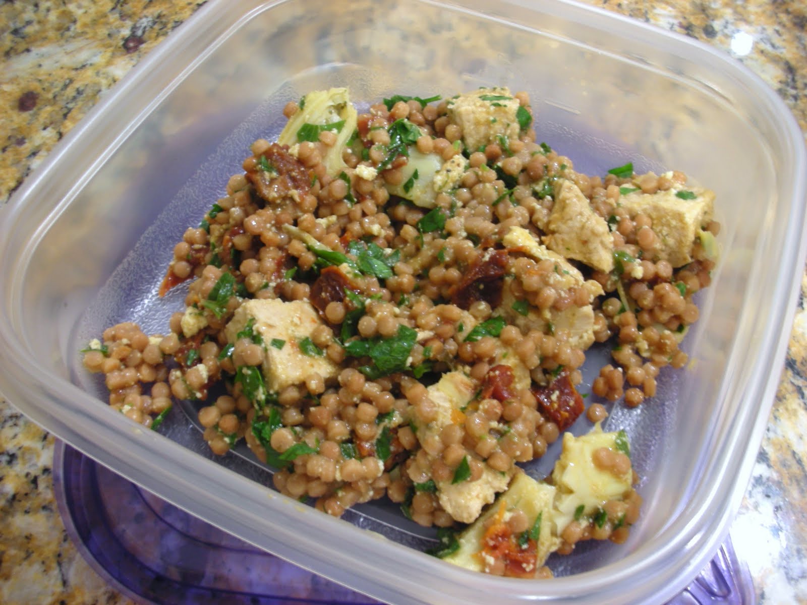 Everyday Vegan Couscous with Artichokes, 'Feta', and SunDried Tomatoes