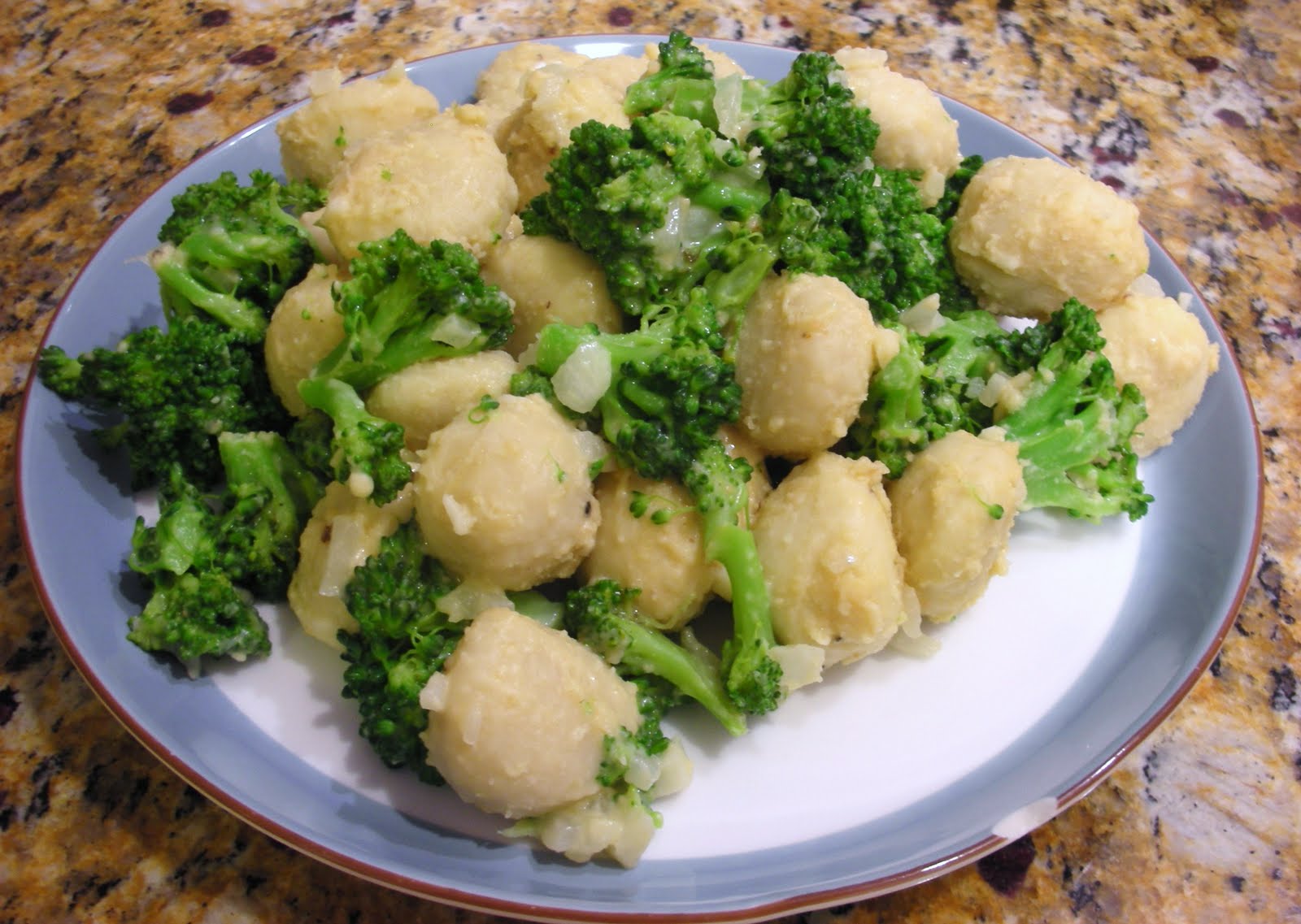 Everyday Vegan Gnocchi with Broccoli 'Fontina' Sauce