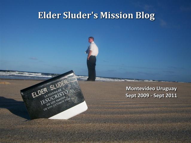 Elder Sluder's Mission Blog