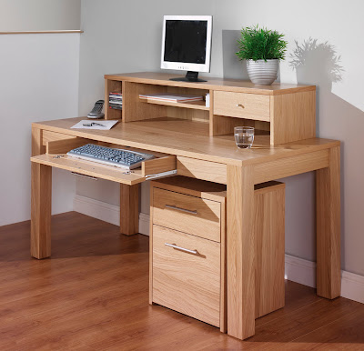 oak computer desk plans