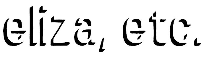 eliza, etc.