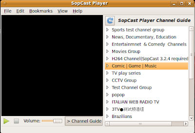 sopcast on linux sopcast on linux
