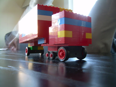 A lego Mac truck