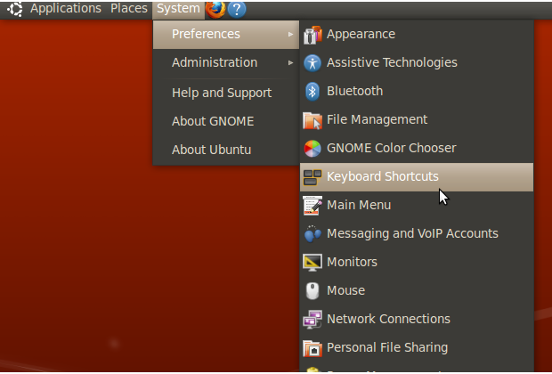 open terminal ubuntu keyboard shortcut