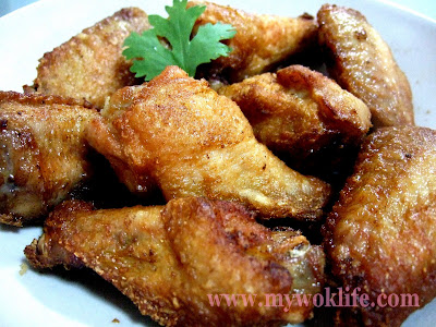 My Wok Life Cooking Blog My Scrumptious Fried Chicken Wing Recipe
