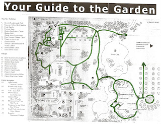 Mike's Lenawee and Monroe Blog: Toledo Botanical Garden Map