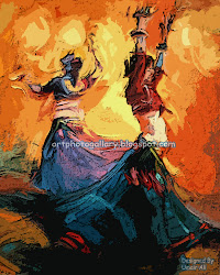 dancing girl painting easy 2