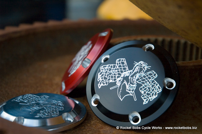 Rocket Bobs Cycle Works Harley Davidson Timing Covers