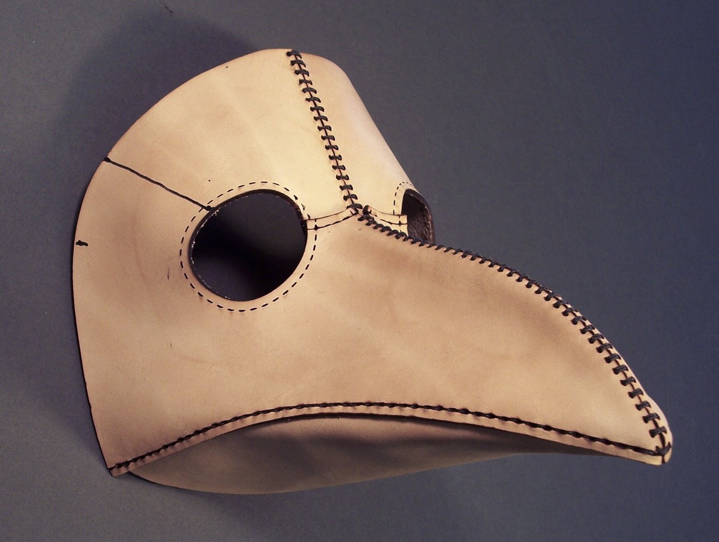Tom Banwell Leather And Resin Projects Plague Doctor Mask