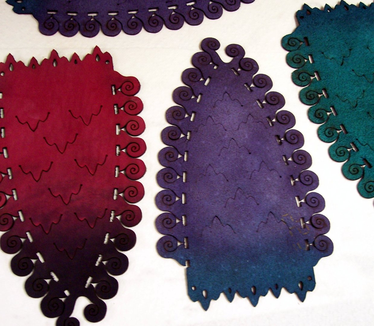 Tom Banwell—Leather and Resin Projects Zipper Cap Dyed