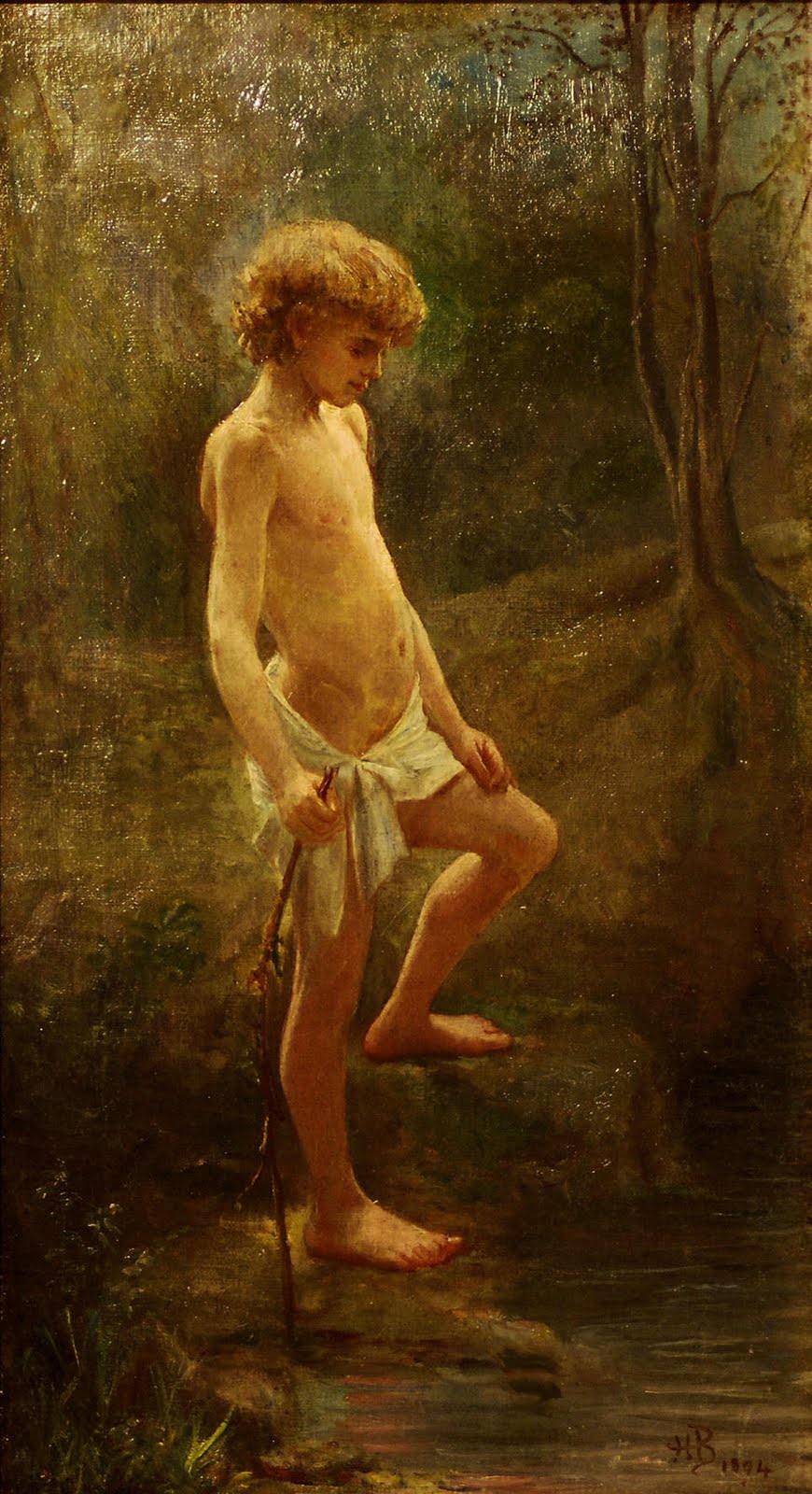Bl lit мемы. William Baxter Closson. Мальчики Отто Ломюллера. Уильям Бакстер Клоссон картины. Мальчики на картинах голышом