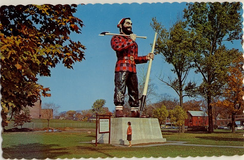 The Blog About the Postcards Big Guy with Axe