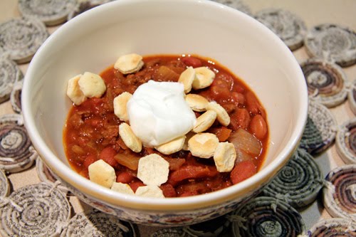 A Less Processed Life: What's For Dinner: Super Bowl Chili