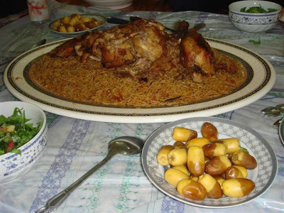 طبخ الكبسة السعودية بالدجاج - طريقة عمل الكبسة السعودية بالدجاج