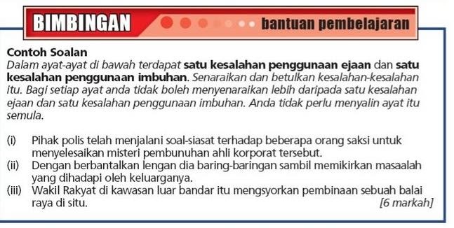 Contoh Soal Penggunaan Ejaan - Bermain Belajar