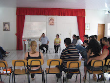 Formação de noivos na Paróquia N S Auxiliadora (a do Pe Mário).