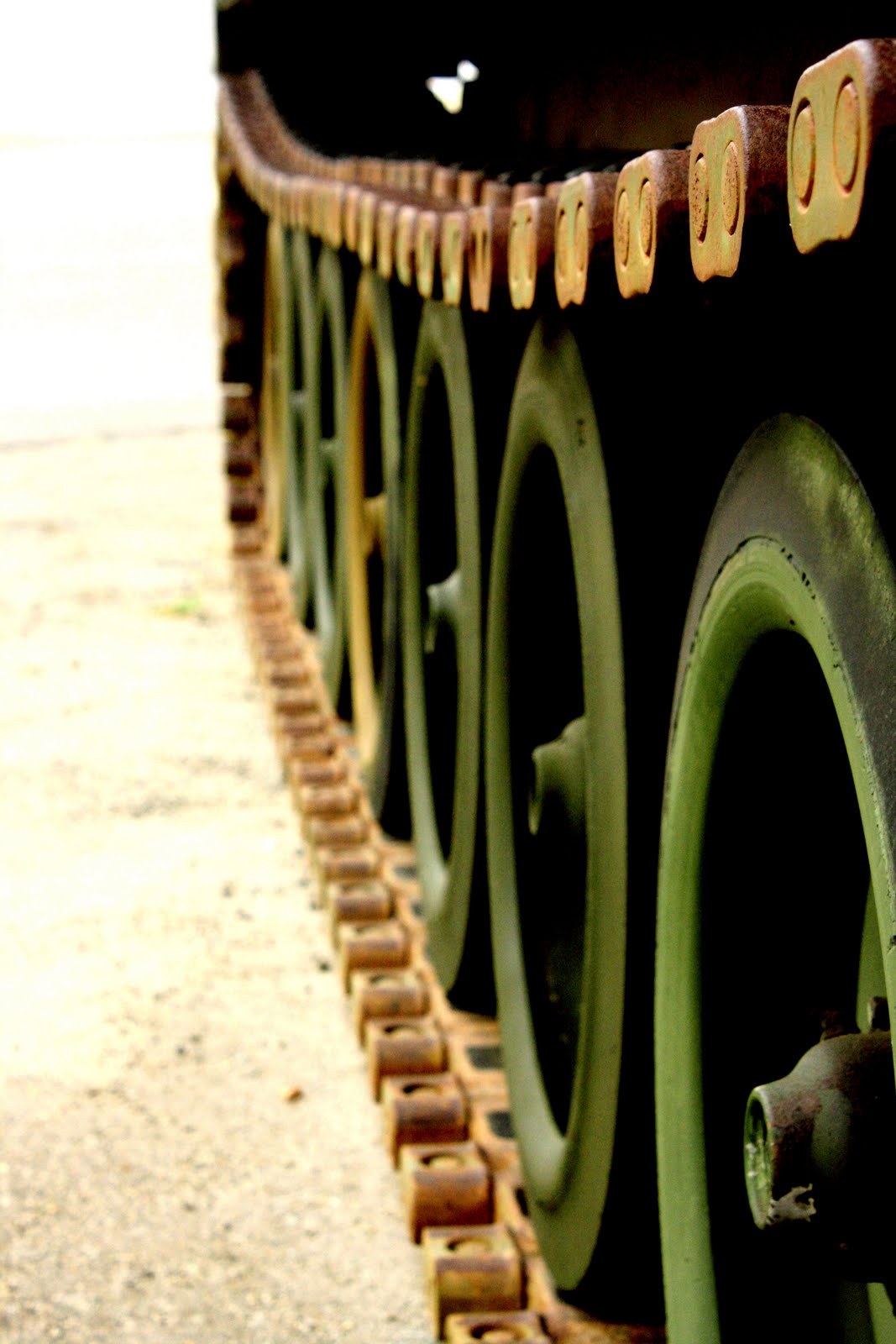 Rosa Baker Wheels of a Tank on CP