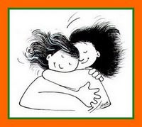Un abrazo de la Srta Jara y de Mafalda