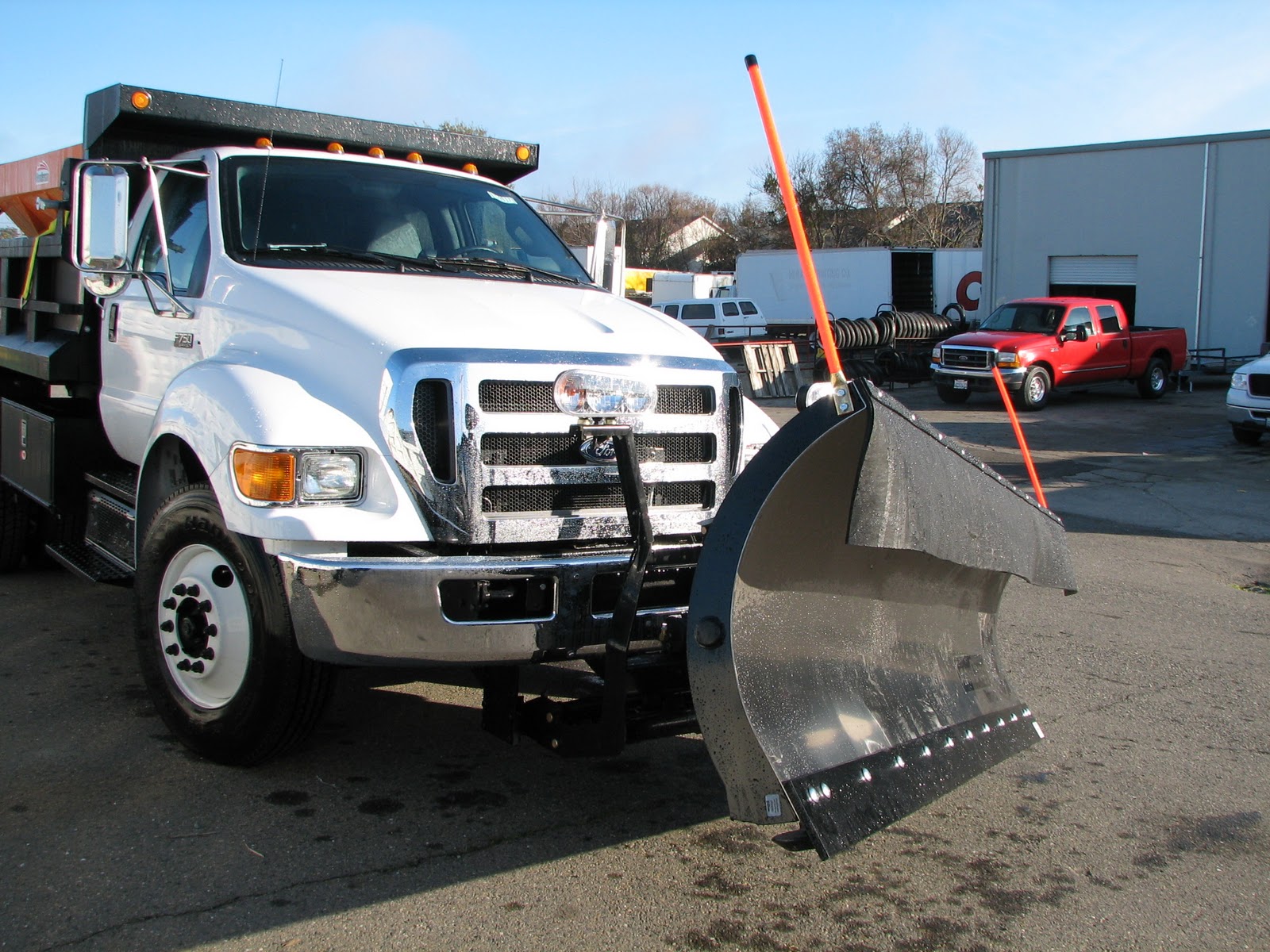 Commercial Truck Success Blog F750 Snowplow Dump Rig with Self