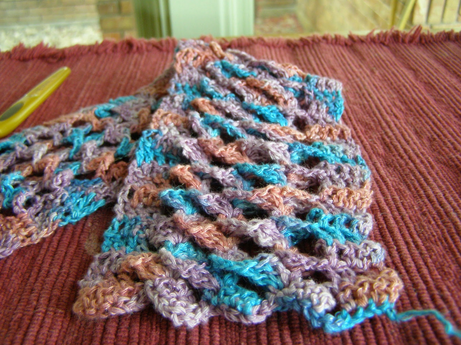 Learning & Loving Crochet Rick Rack Stitch