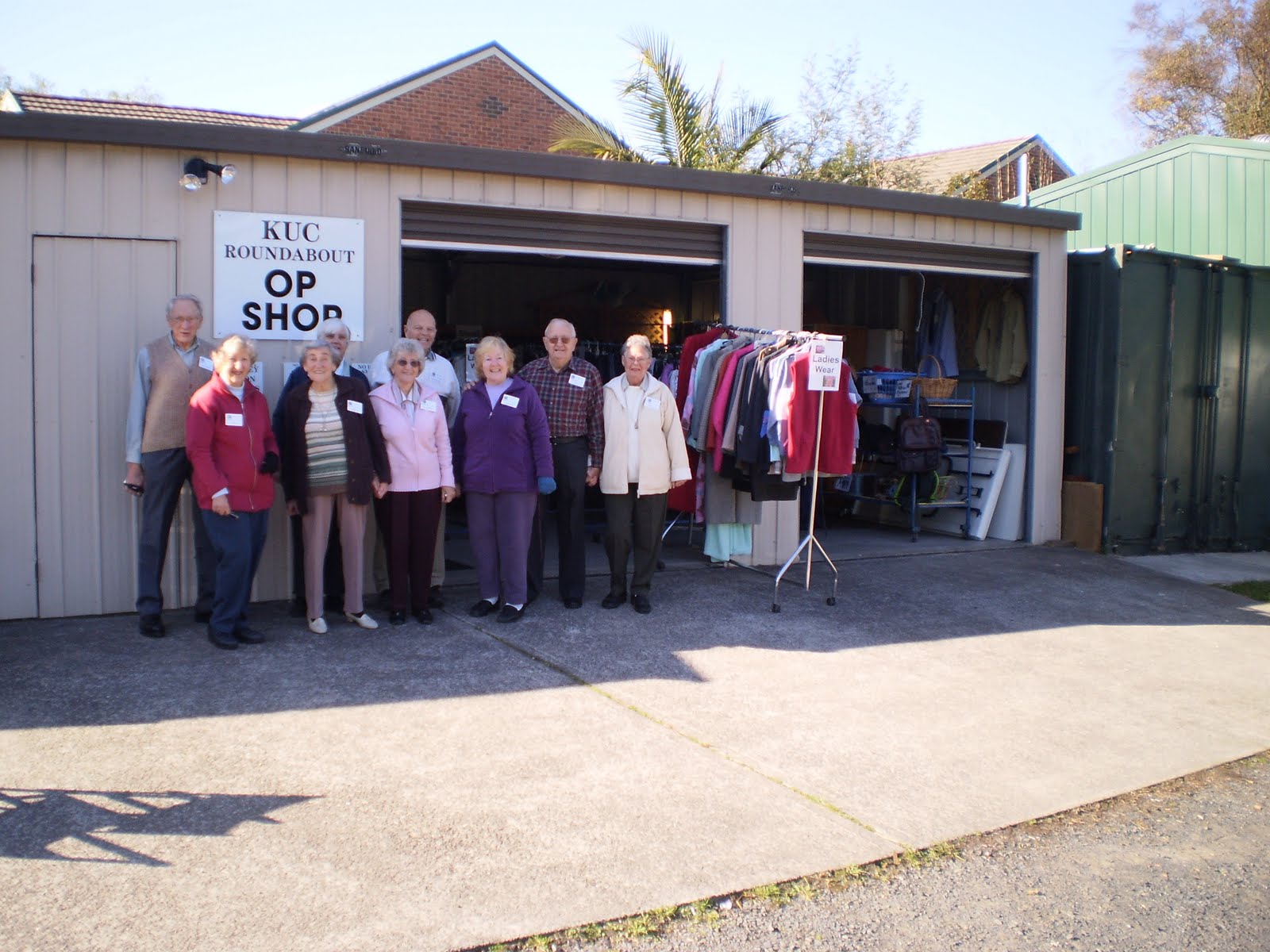Kincumber Men's Shed OPENING OF KUC OP SHOP